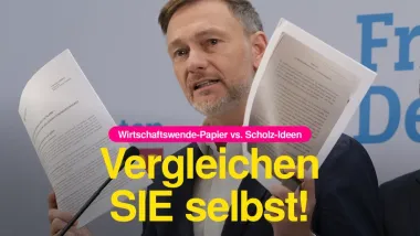 FDP-Wirtschaftspapier oder Scholz' Ideensammlung?